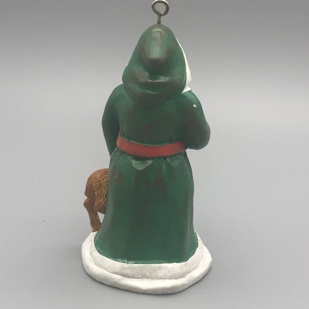 Vtg American Greetings Forget Me‎ Not 1995 Father Christmas Tree Ornament Santa